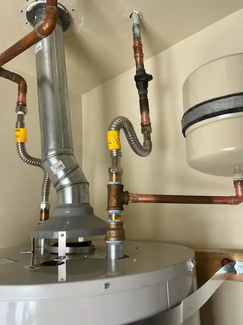 Water heater installation and plumbing repair in Brookside Station